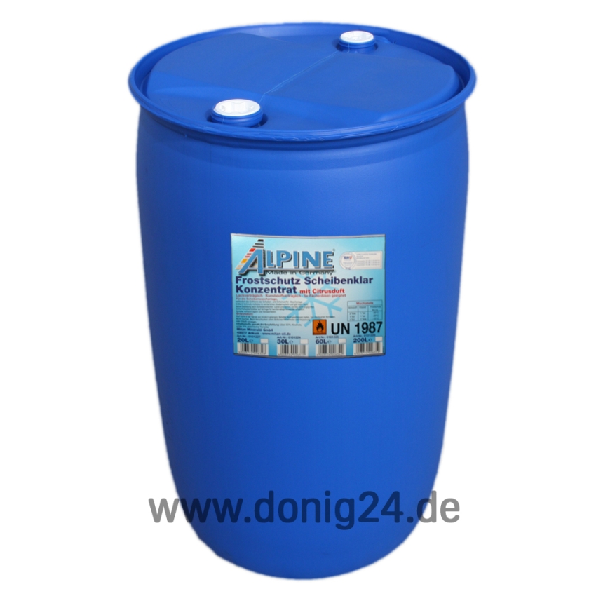 Alpine Scheibenfrostschutz 1 Liter Scheibenreiniger-Konzentrat