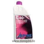 Alpine Kühlerfrostschutz C40 (violett) 1,5 Ltr. Dose 